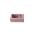 DS Custom Made Luxury  Packaging Small Rectangular Decorative Acrylic Jewelry Wooden Box for Gift